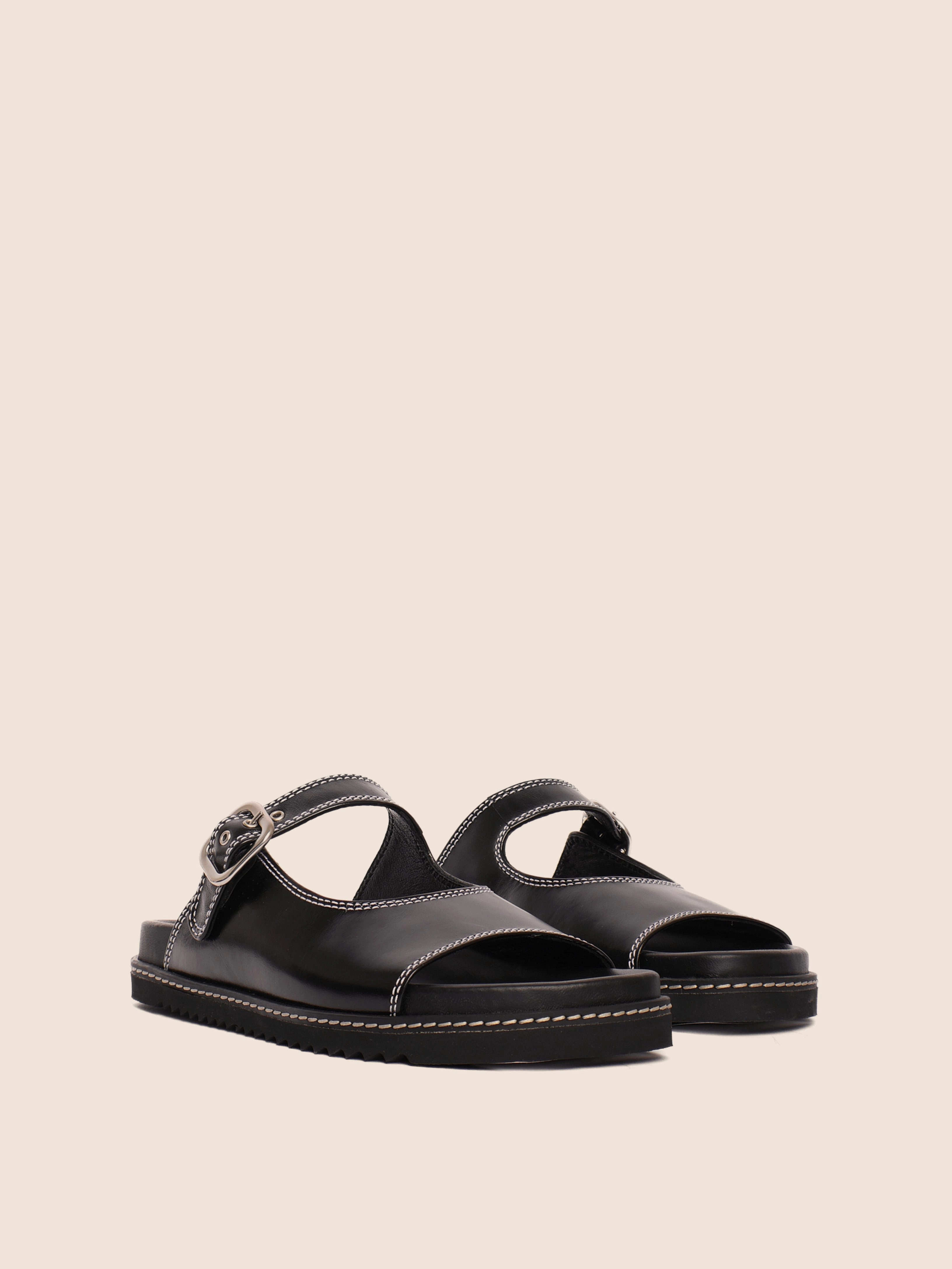 Madeira Black Sandal