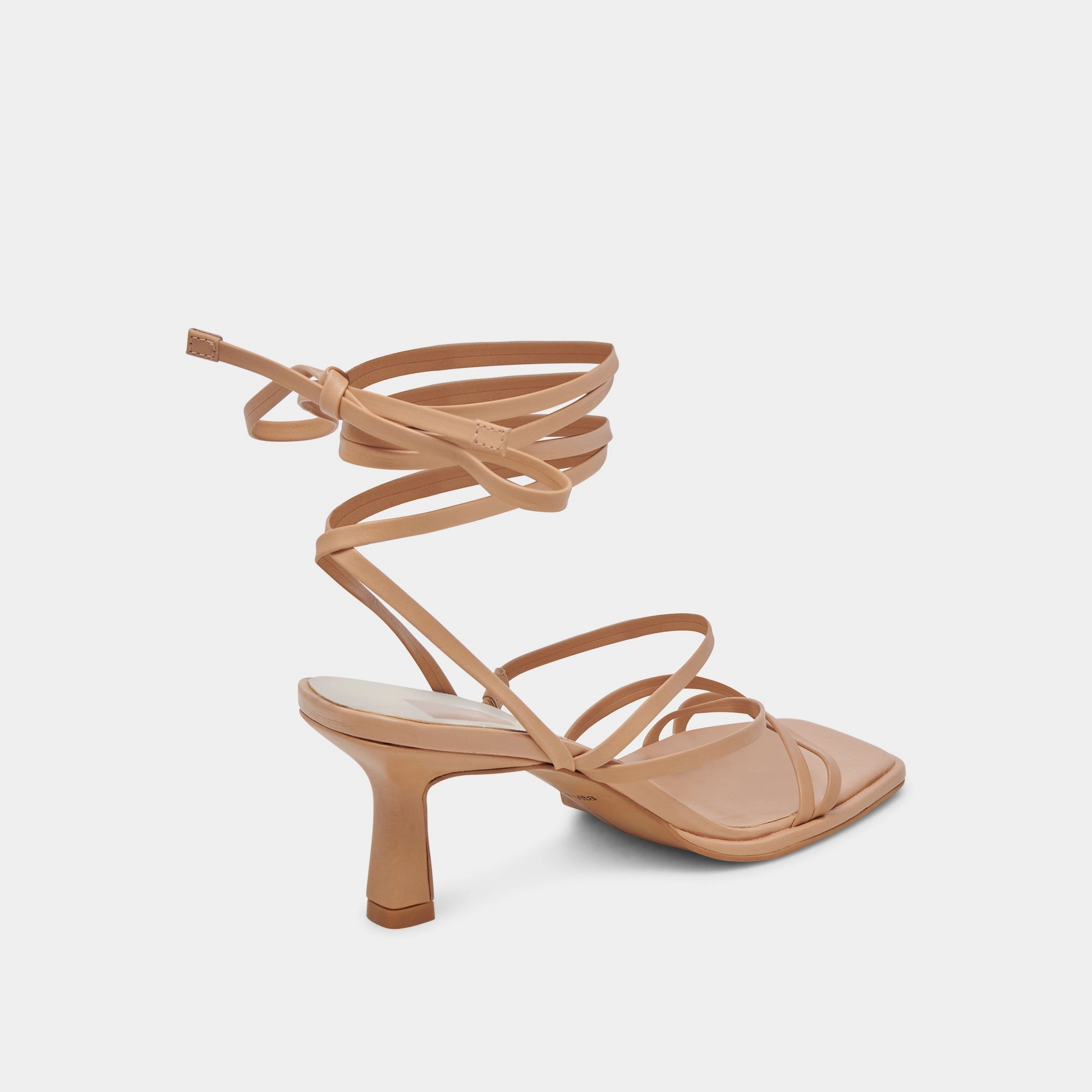 MALABO HEELS LIGHT TAN LEATHER