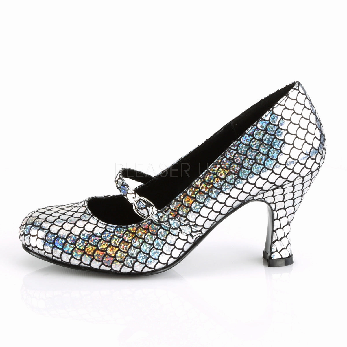 MERMAID-70  Silver Hologram Pu