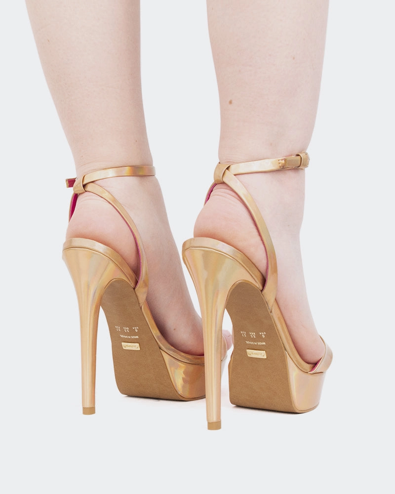 Morena Gold Mirror