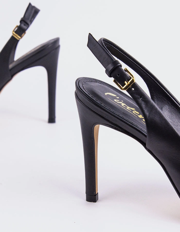 Morisha Black Leather