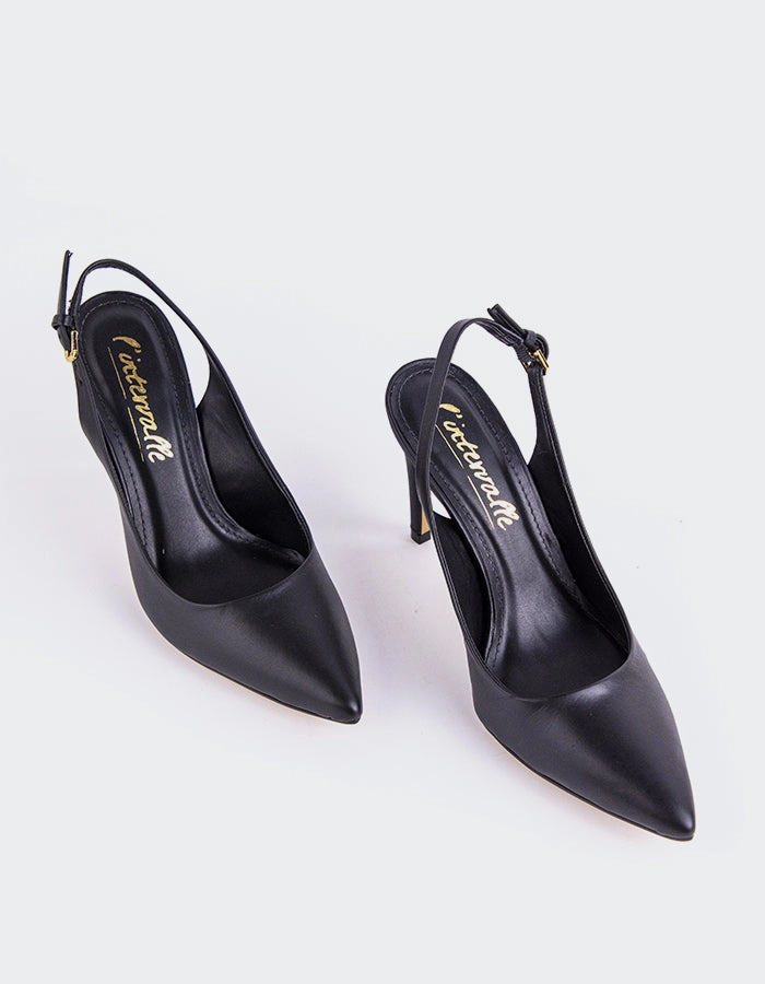 Morisha Black Leather
