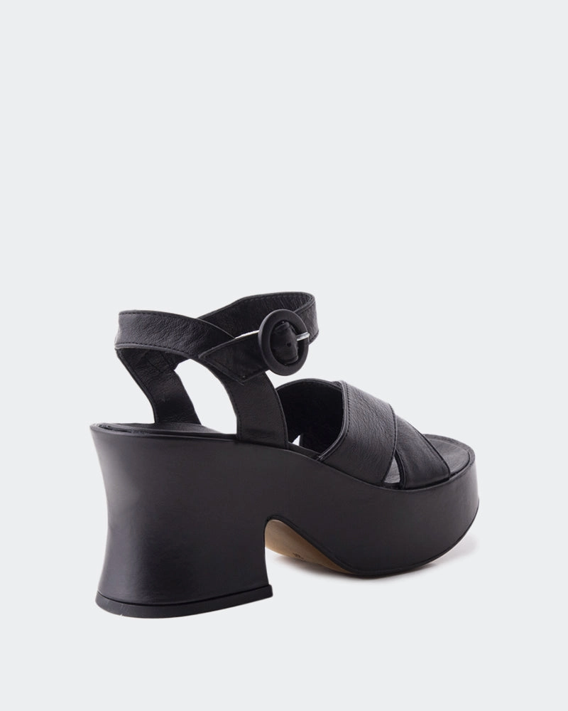 Nerissa Black Leather