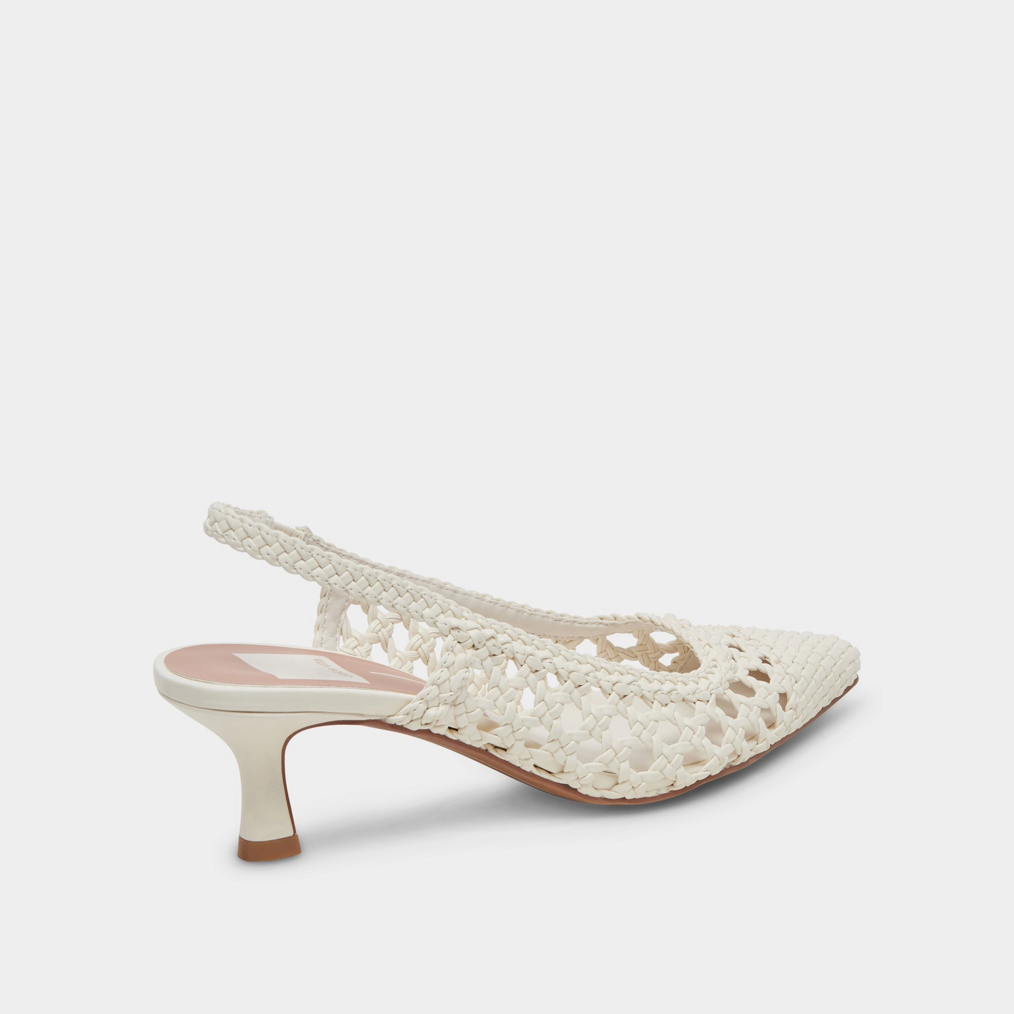 OLYMPA HEELS WHITE STELLA