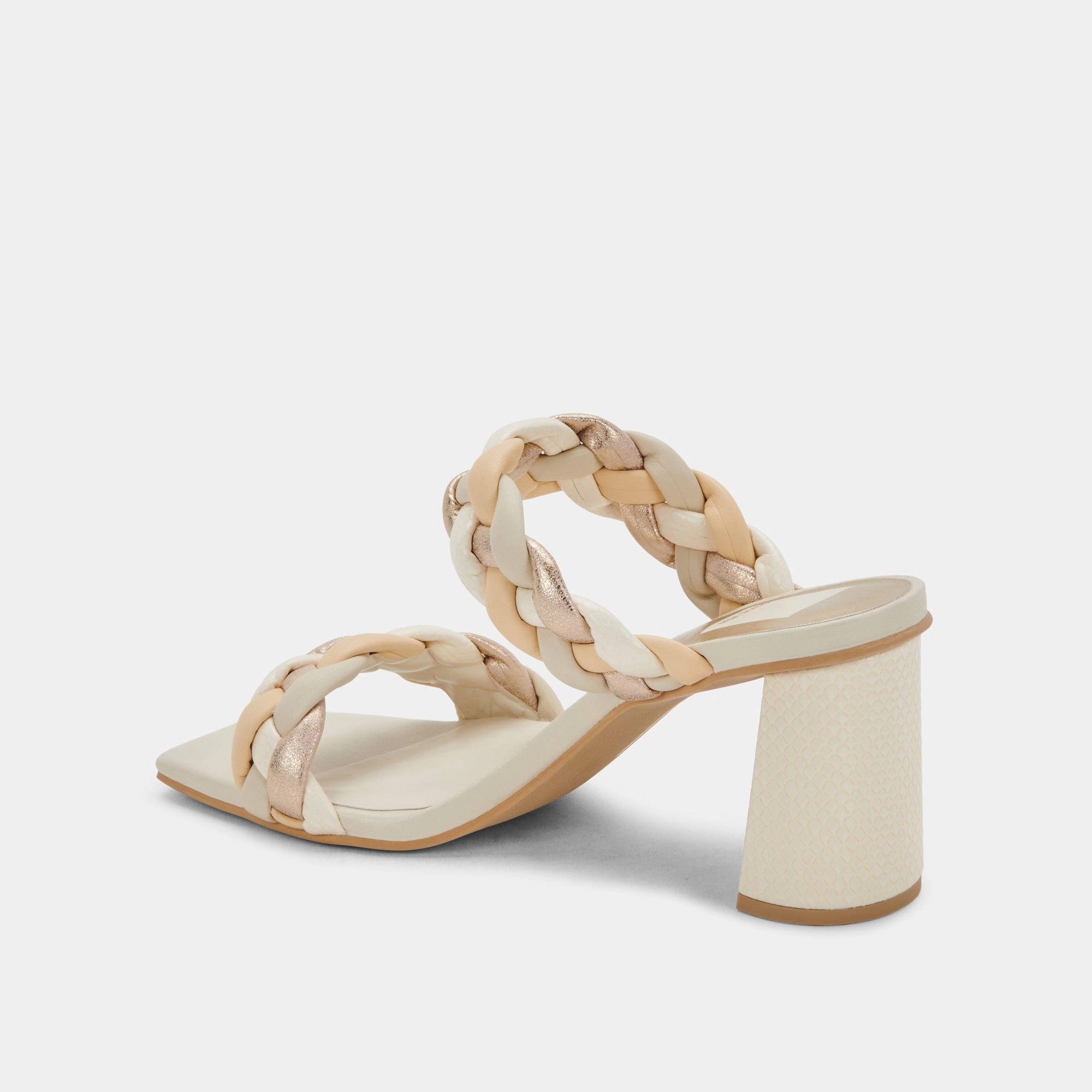 PAILY HEELS IVORY MULTI STELLA - re:vita