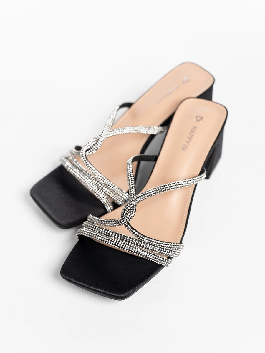 Piper Satin Block Heels