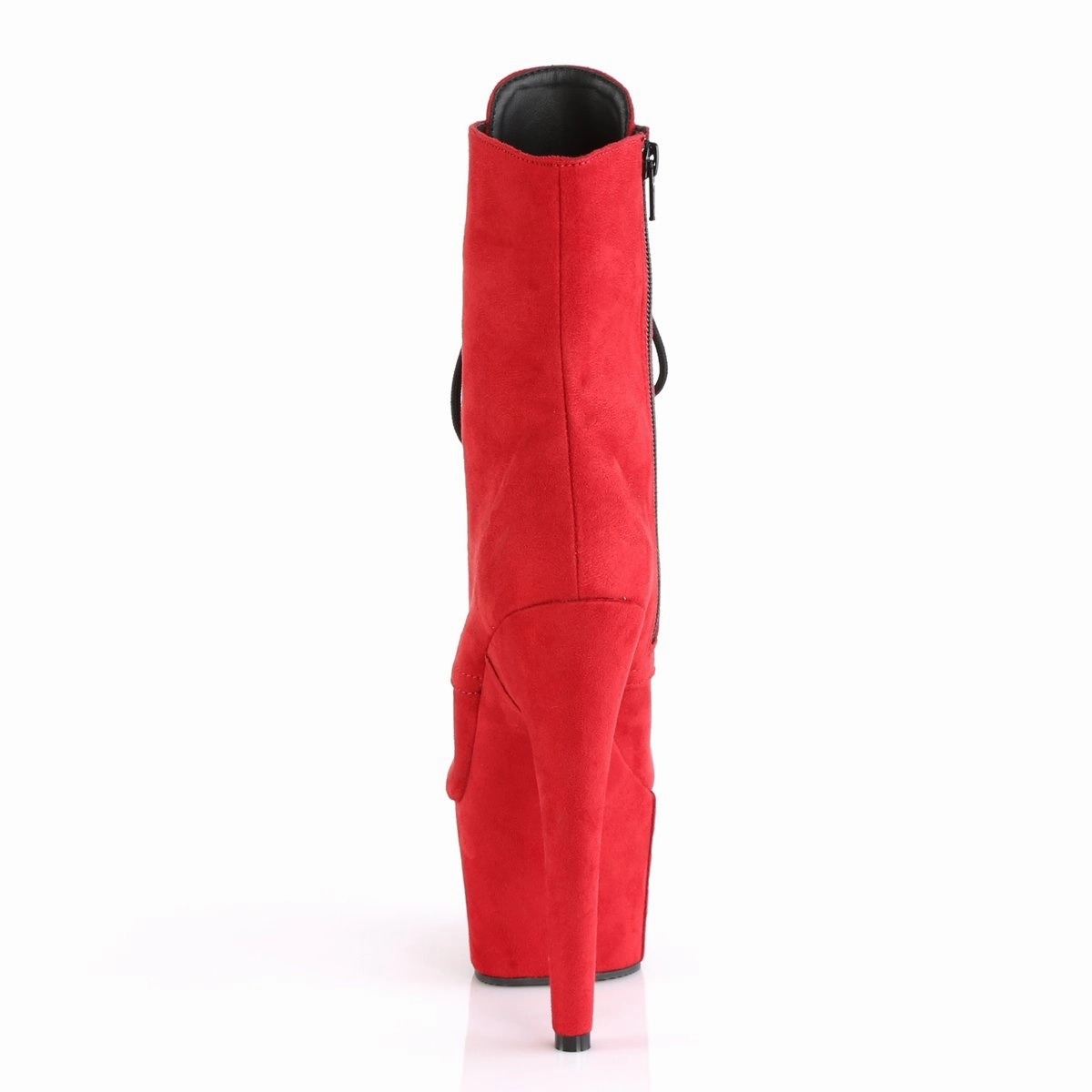 Pleaser Adore-1020FS-Red-Size 12-Clearance