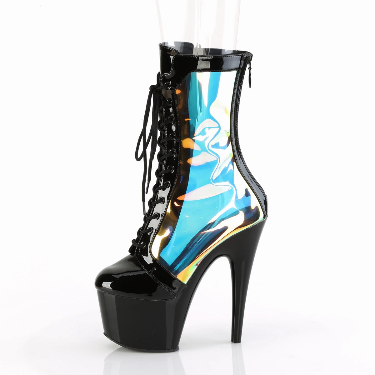 Pleaser Adore-1047-Black-Size 10-Clearance