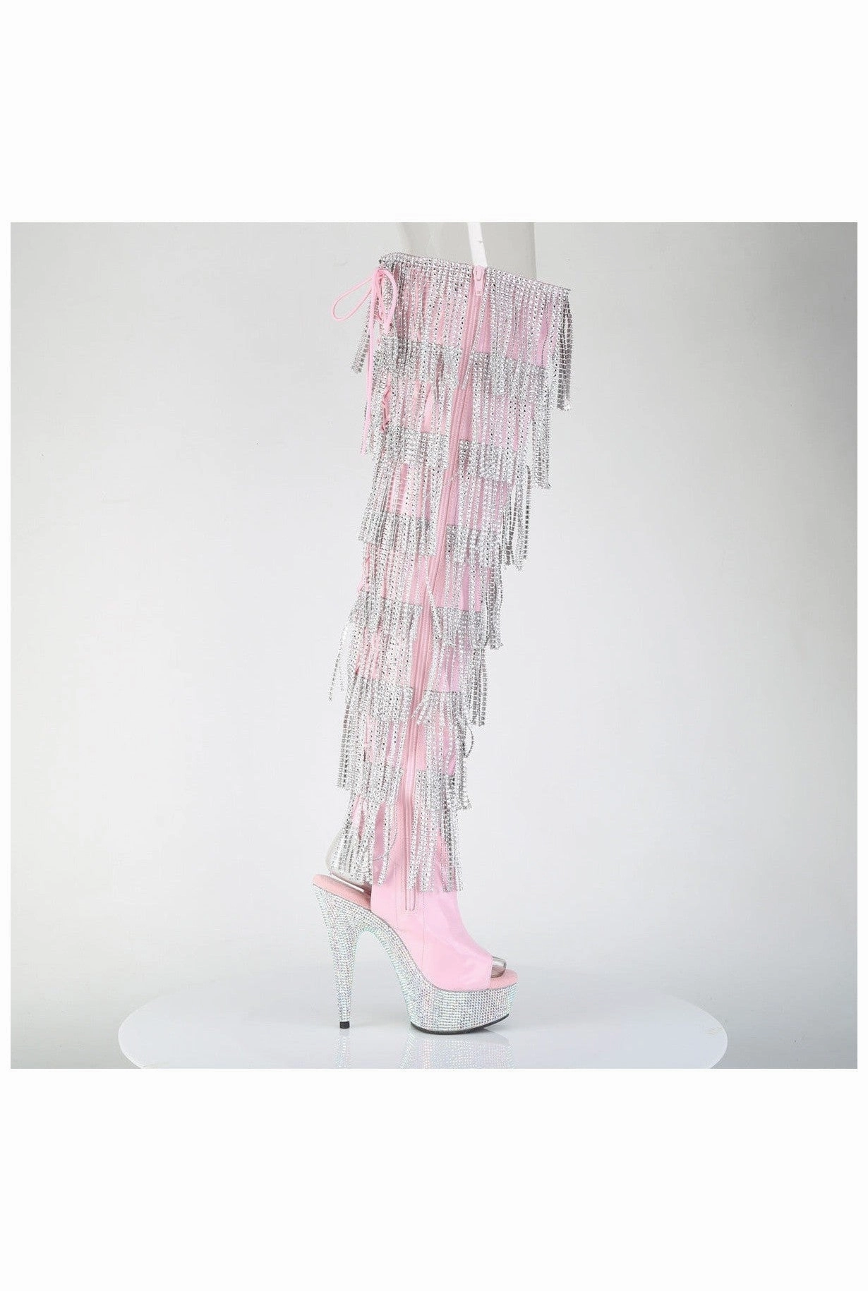 Pleaser BEJEWELED-3017HG-RSF Thigh Boot