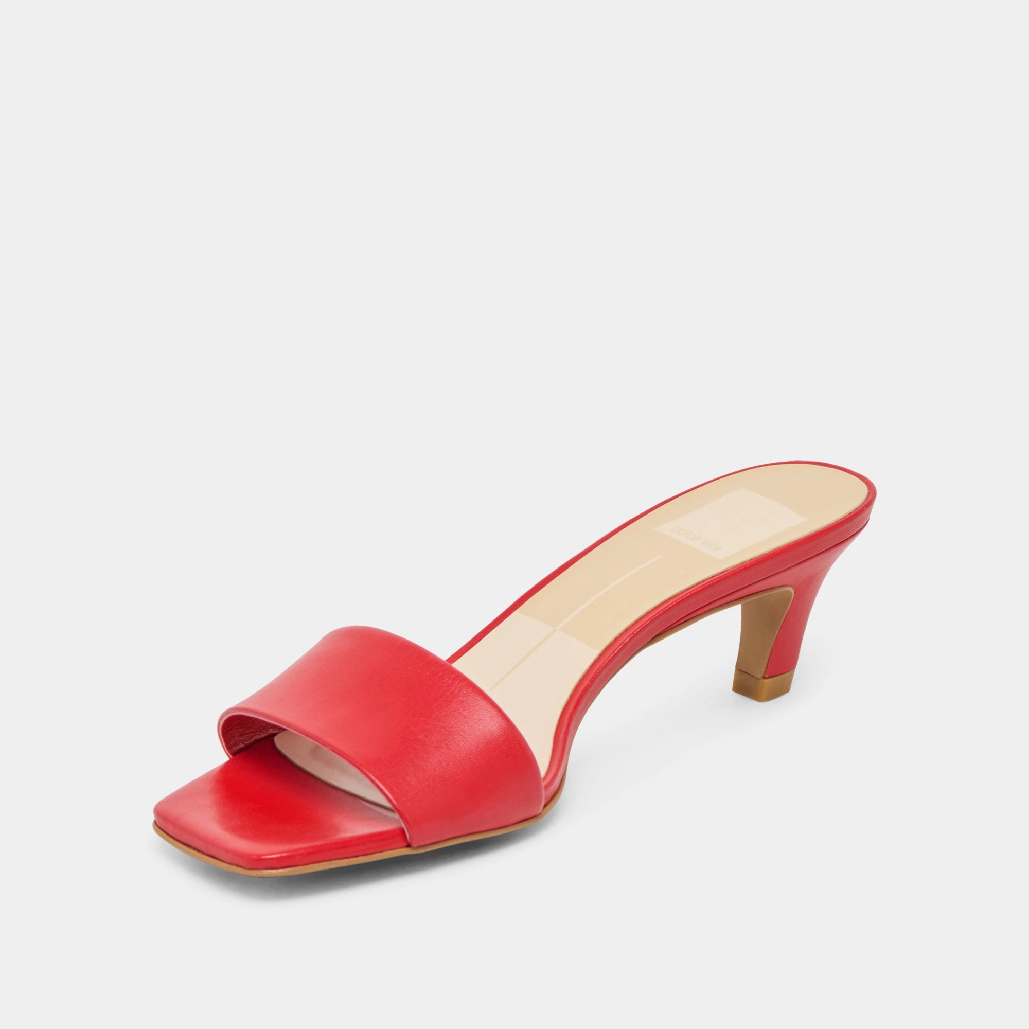 REXA HEELS CHILI LEATHER