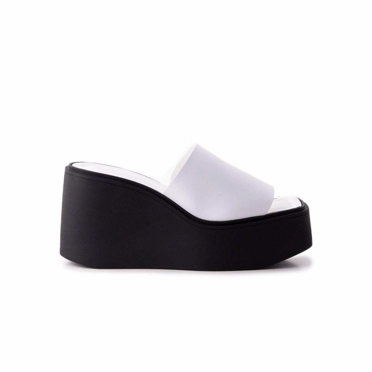 Rieti White Leather