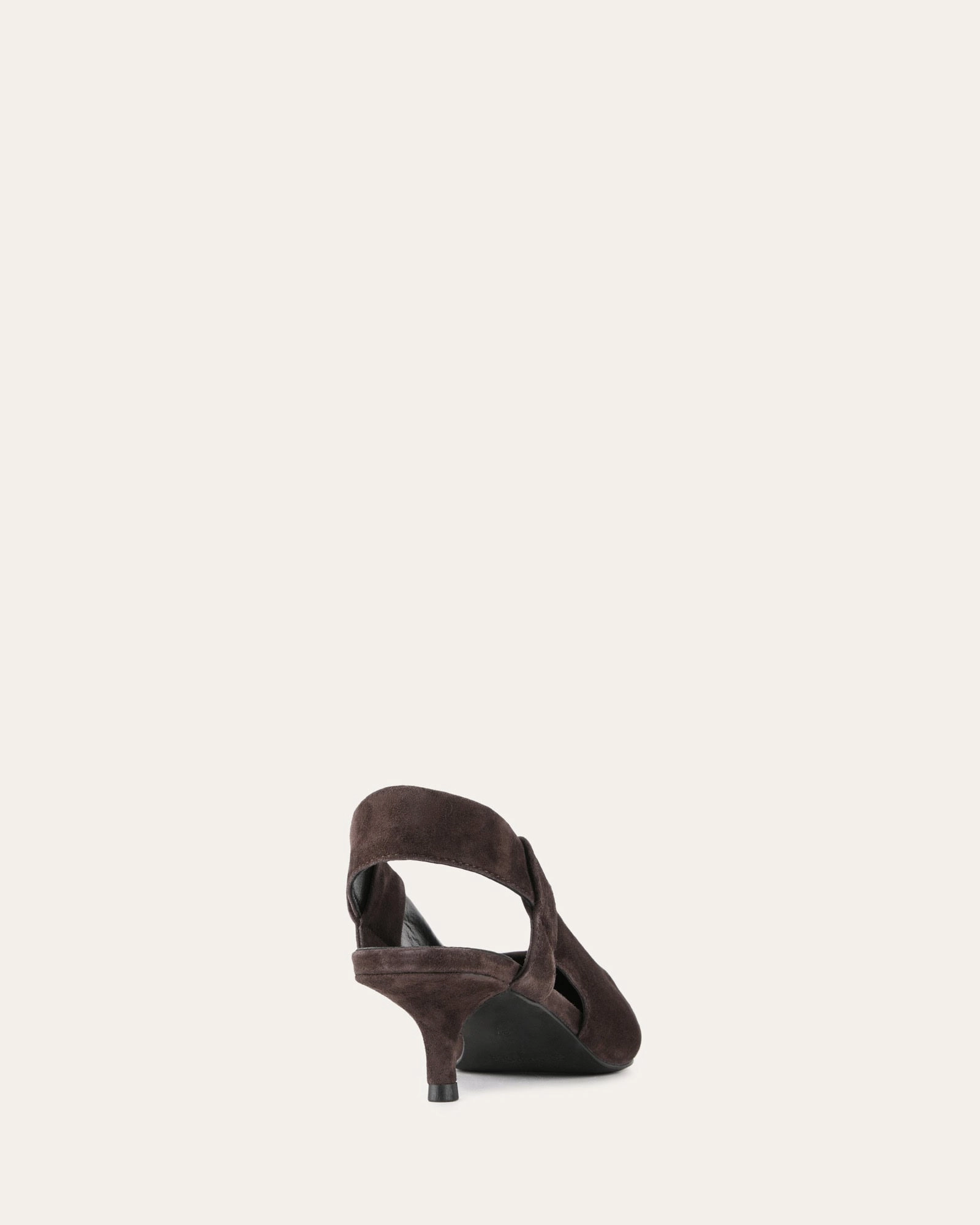 ROSA LOW HEELS BITTER CHOC SUEDE