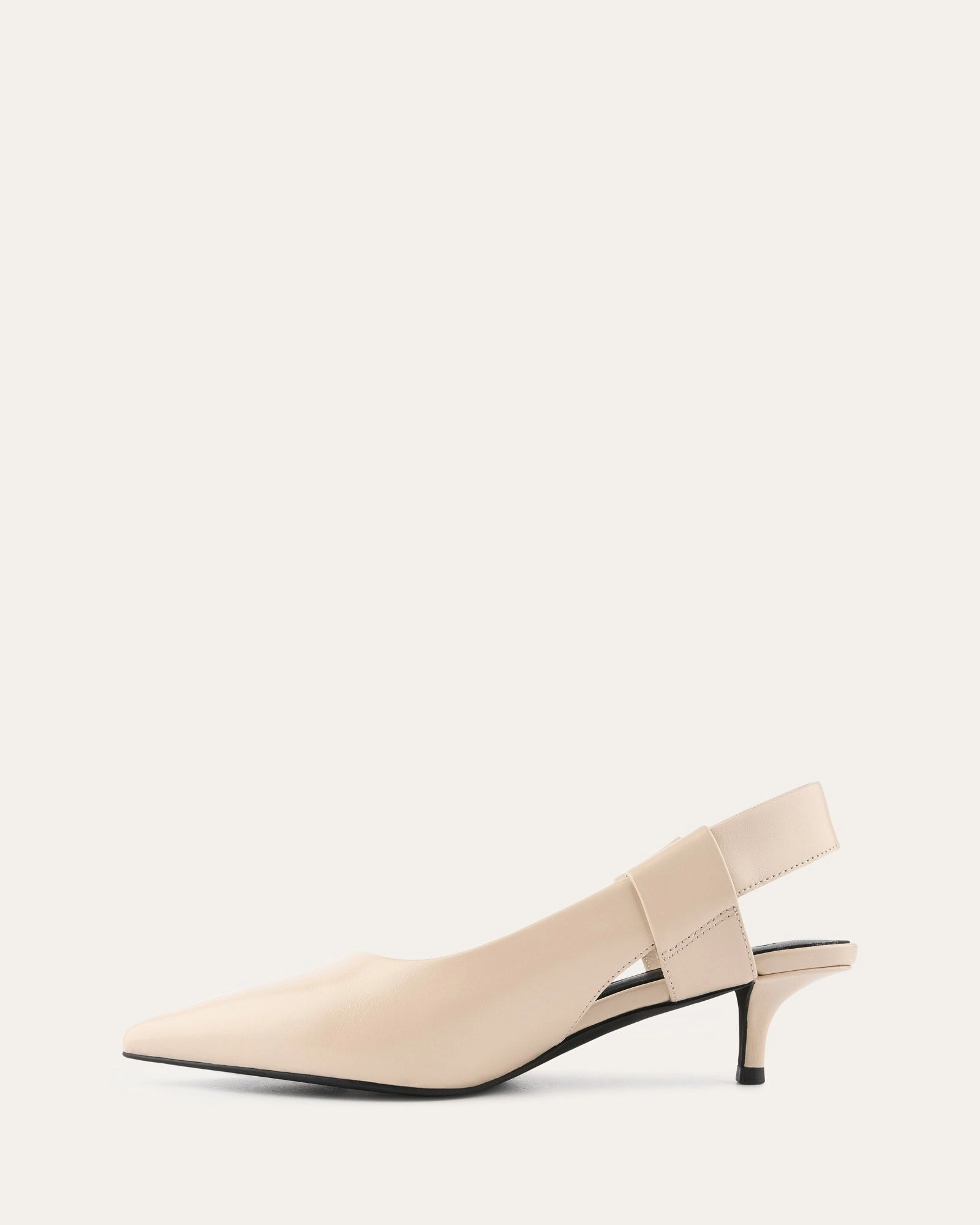 ROSA LOW HEELS SAND LEATHER