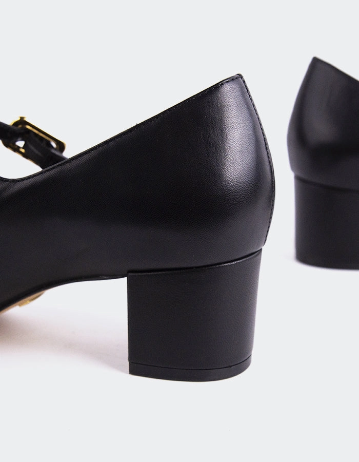 Rosalba Black Leather