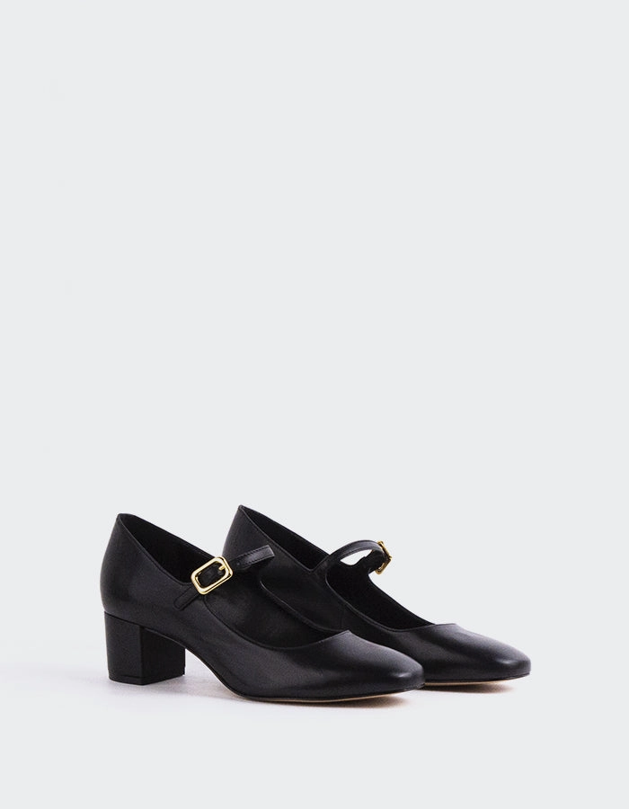 Rosalba Black Leather