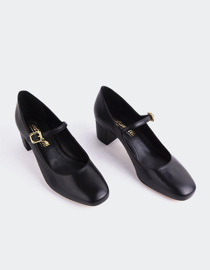 Rosalba Black Leather
