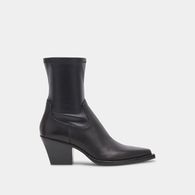 RUTGER BOOTS BLACK LEATHER - re:vita
