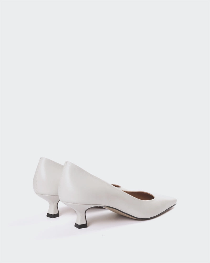 Sackett Off White Leather