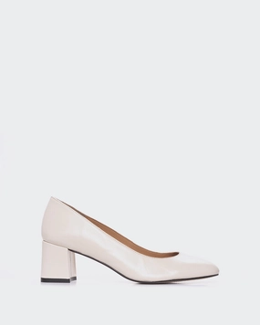 Sheko Off White Leather