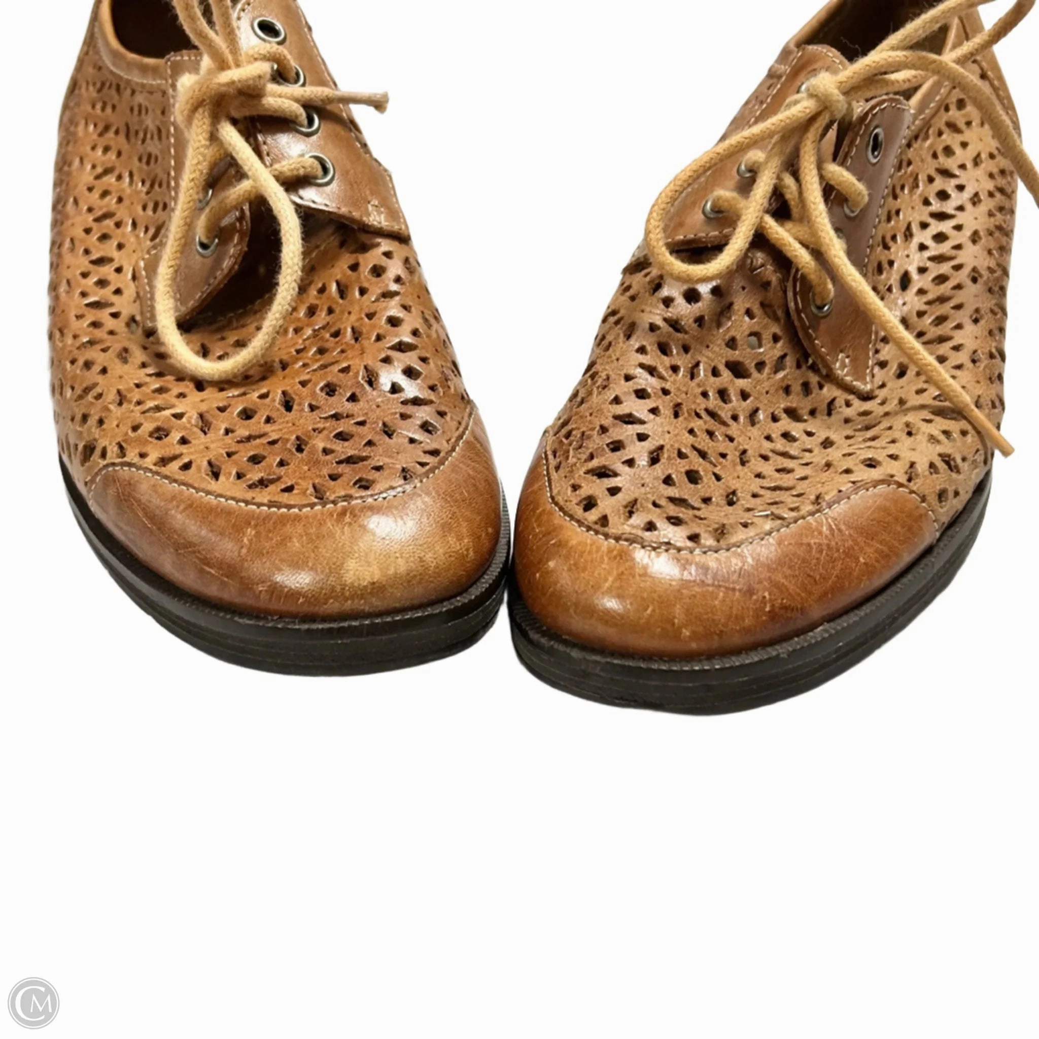 Shoes Flats By Danexx In Tan, Size: 5.5