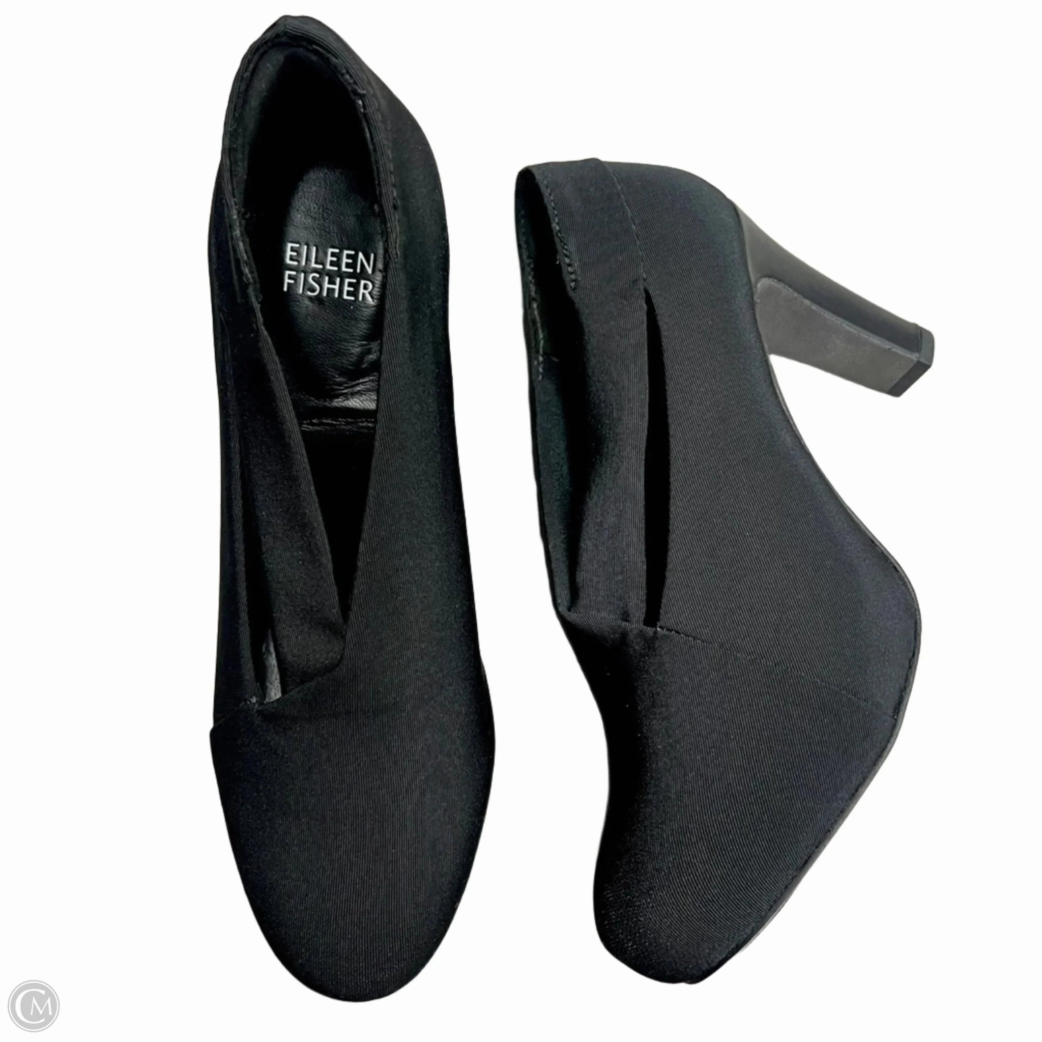 Shoes Heels Block By Eileen Fisher In Black, Size: 6