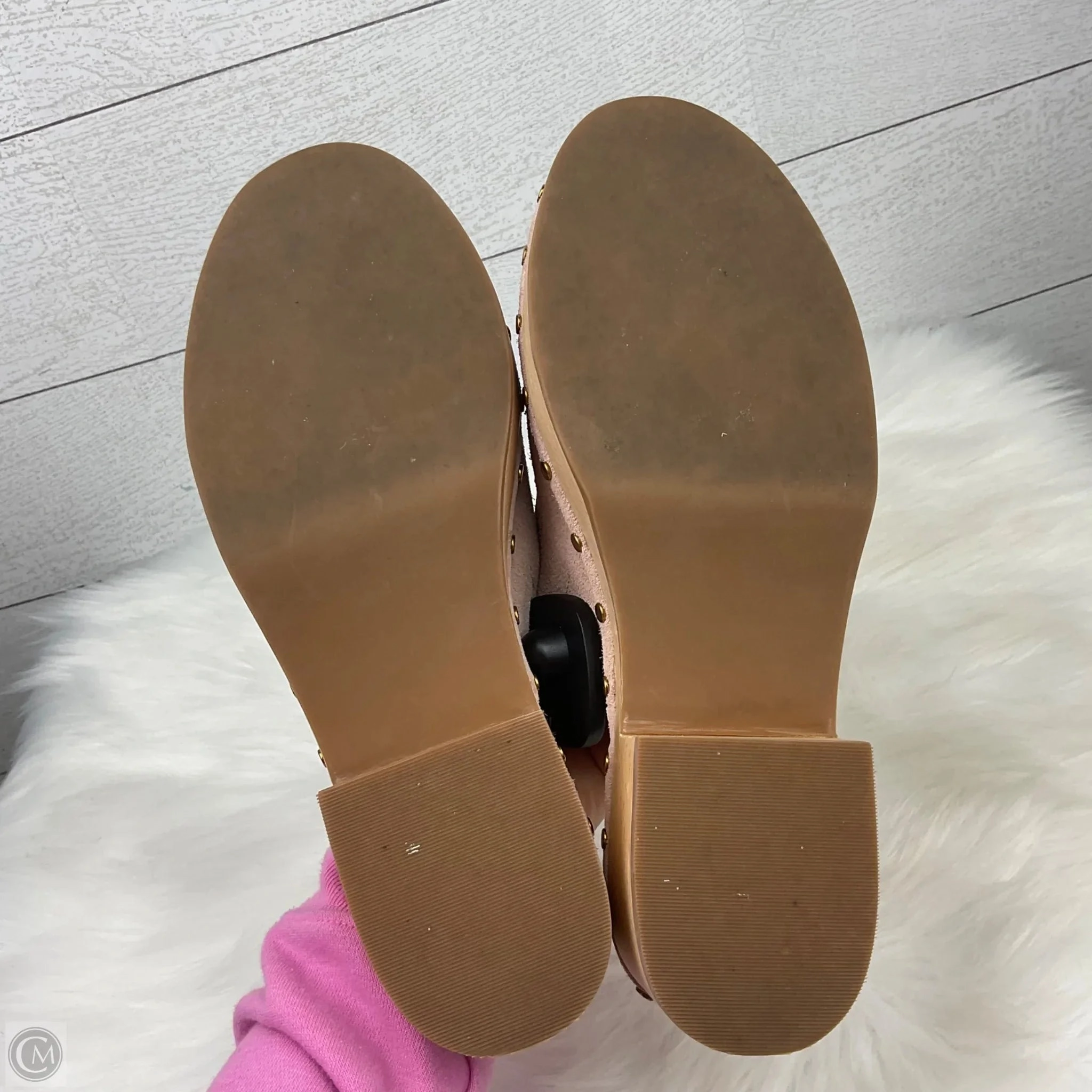 Shoes Heels Block By J. Crew In Pink, Size: 8.5