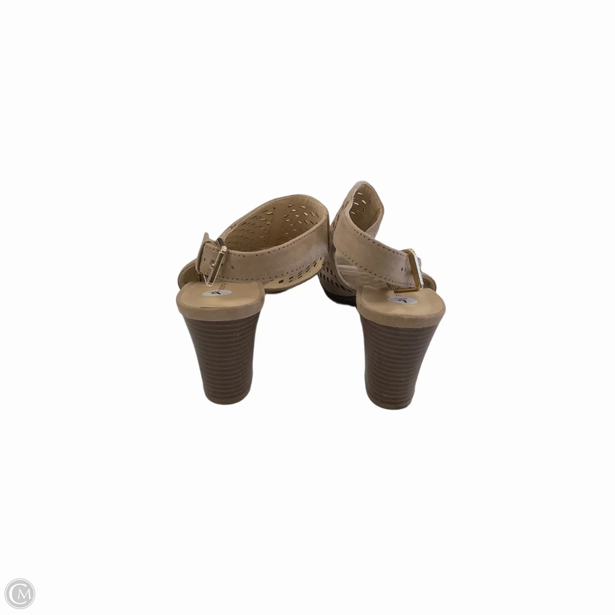 Shoes Heels Block By Liz Claiborne In Brown, Size: 9