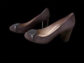 Shoes Heels Block By Tory Burch In Brown, Size: 9.5