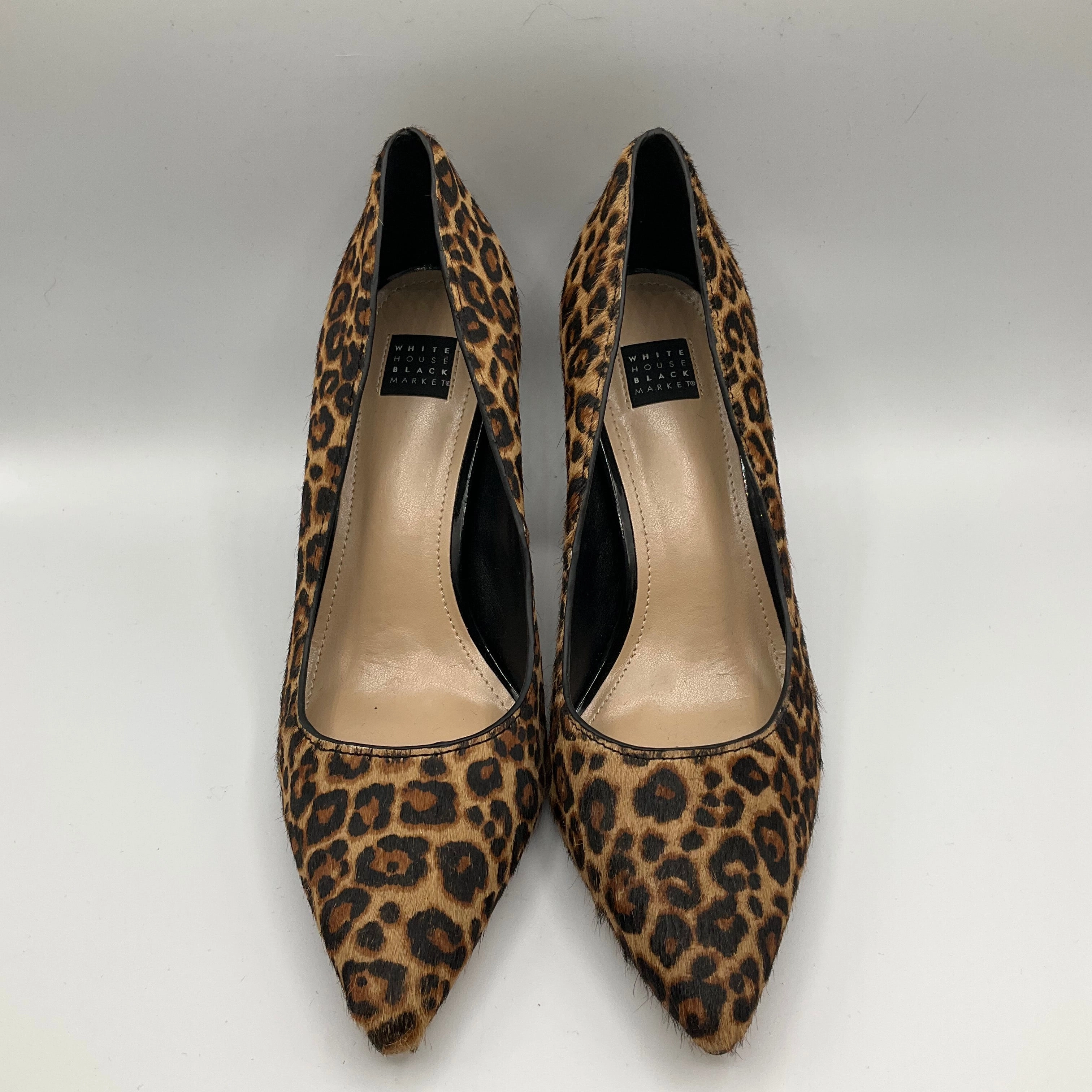Shoes Heels Block By White House Black Market In Animal Print, Size: 7