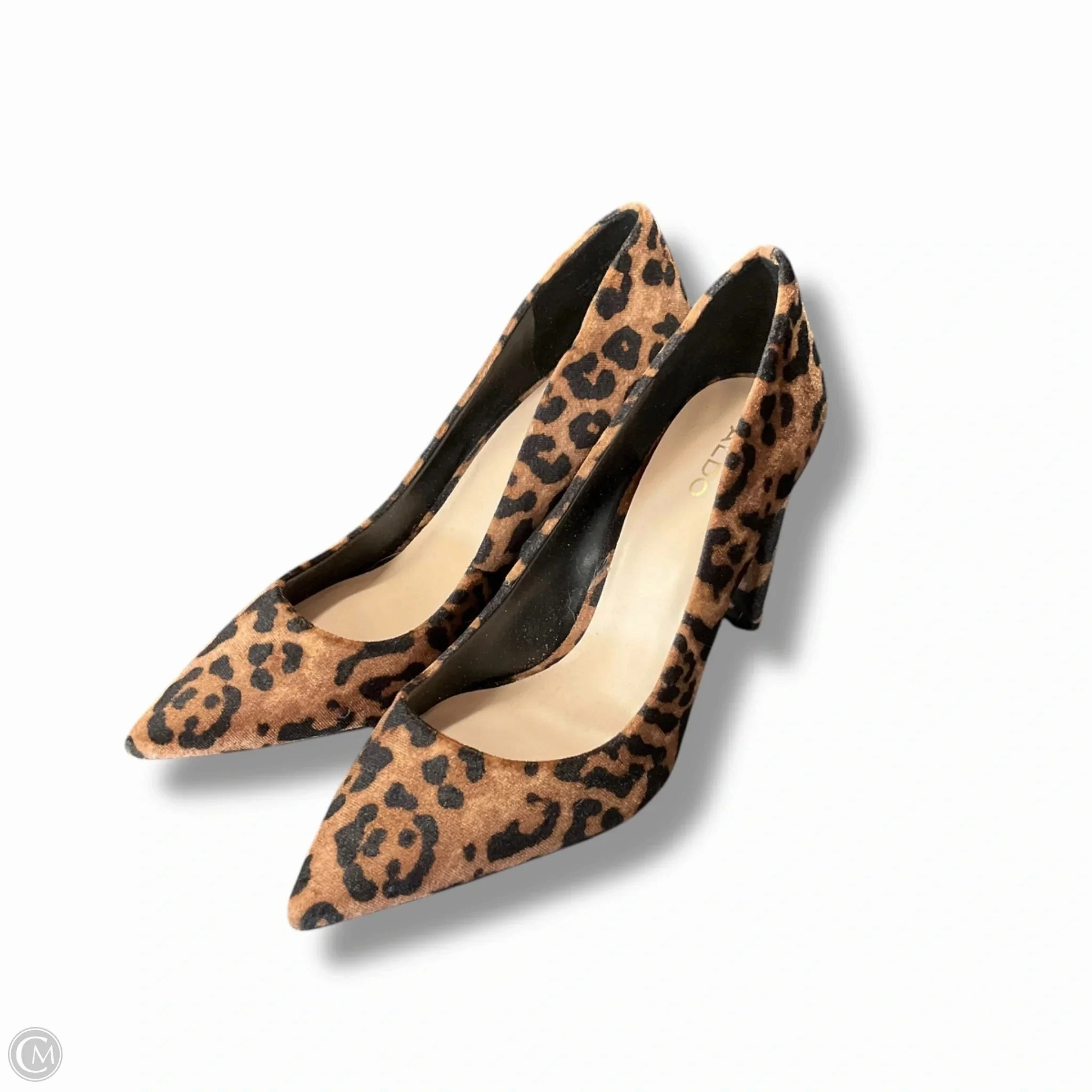 Shoes Heels Stiletto By Aldo In Animal Print, Size: 9
