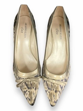 Shoes Heels Stiletto By Clothes Mentor In Animal Print, Size: 7.5