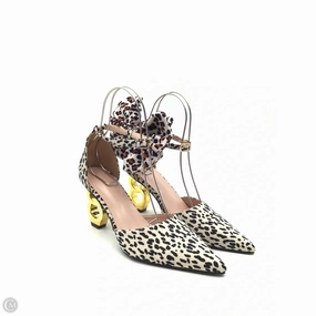 Shoes Heels Stiletto By Clothes Mentor In Black & Cream, Size: 9