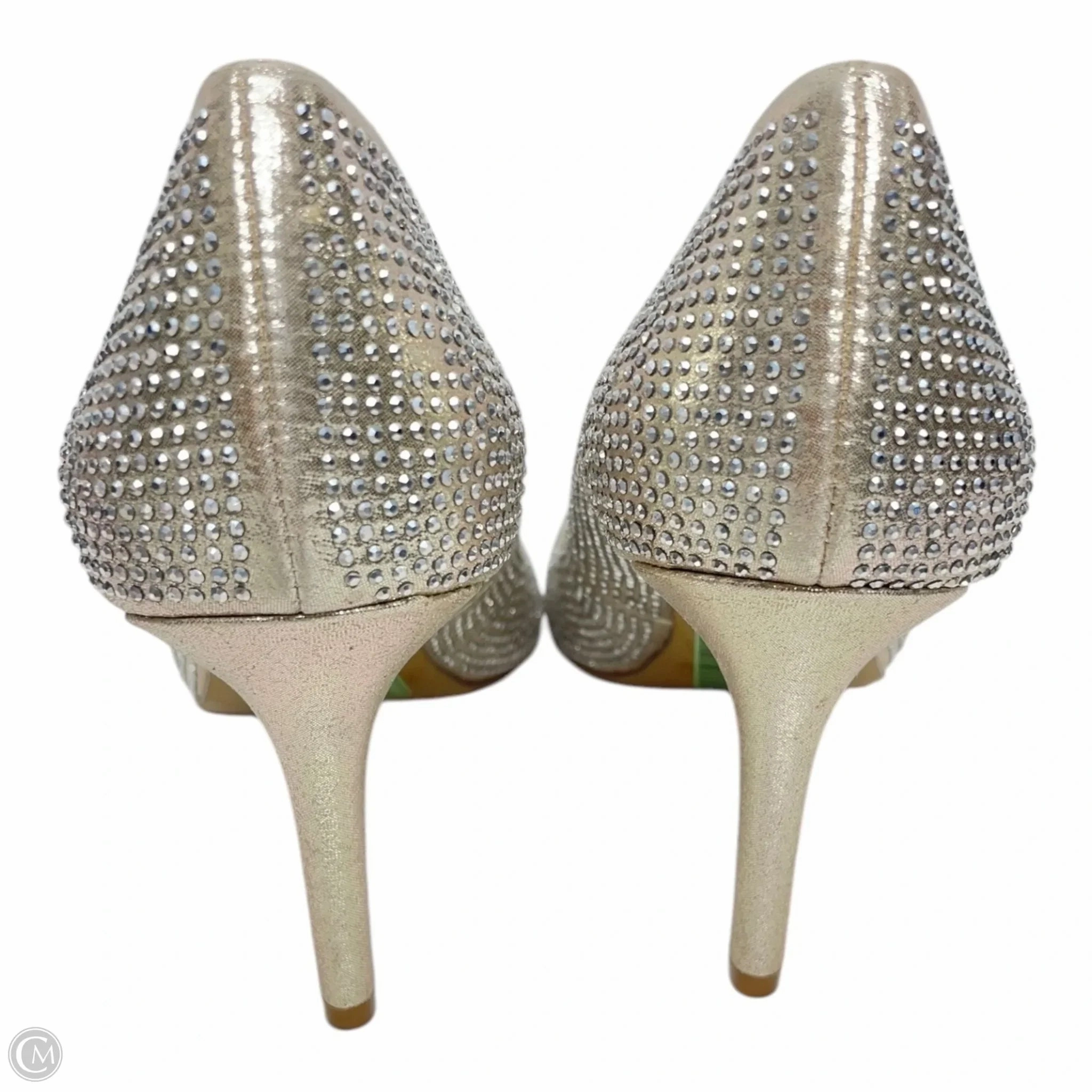 Shoes Heels Stiletto By Inc In Silver, Size: 7.5