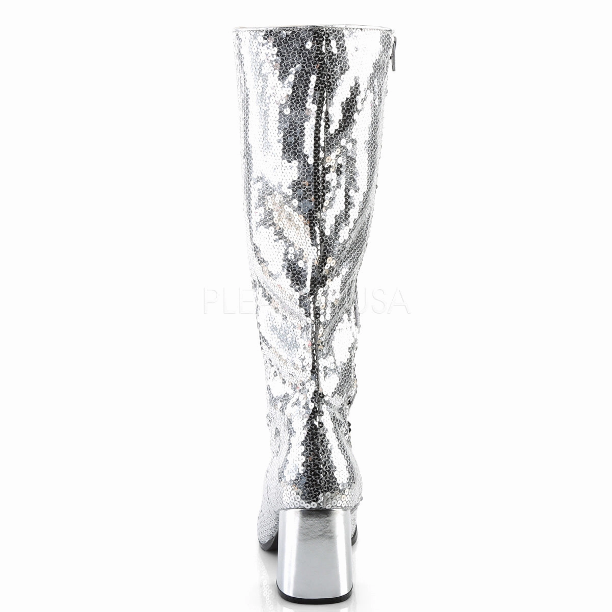 SPECTACUL-300SQ  Silver Sequins