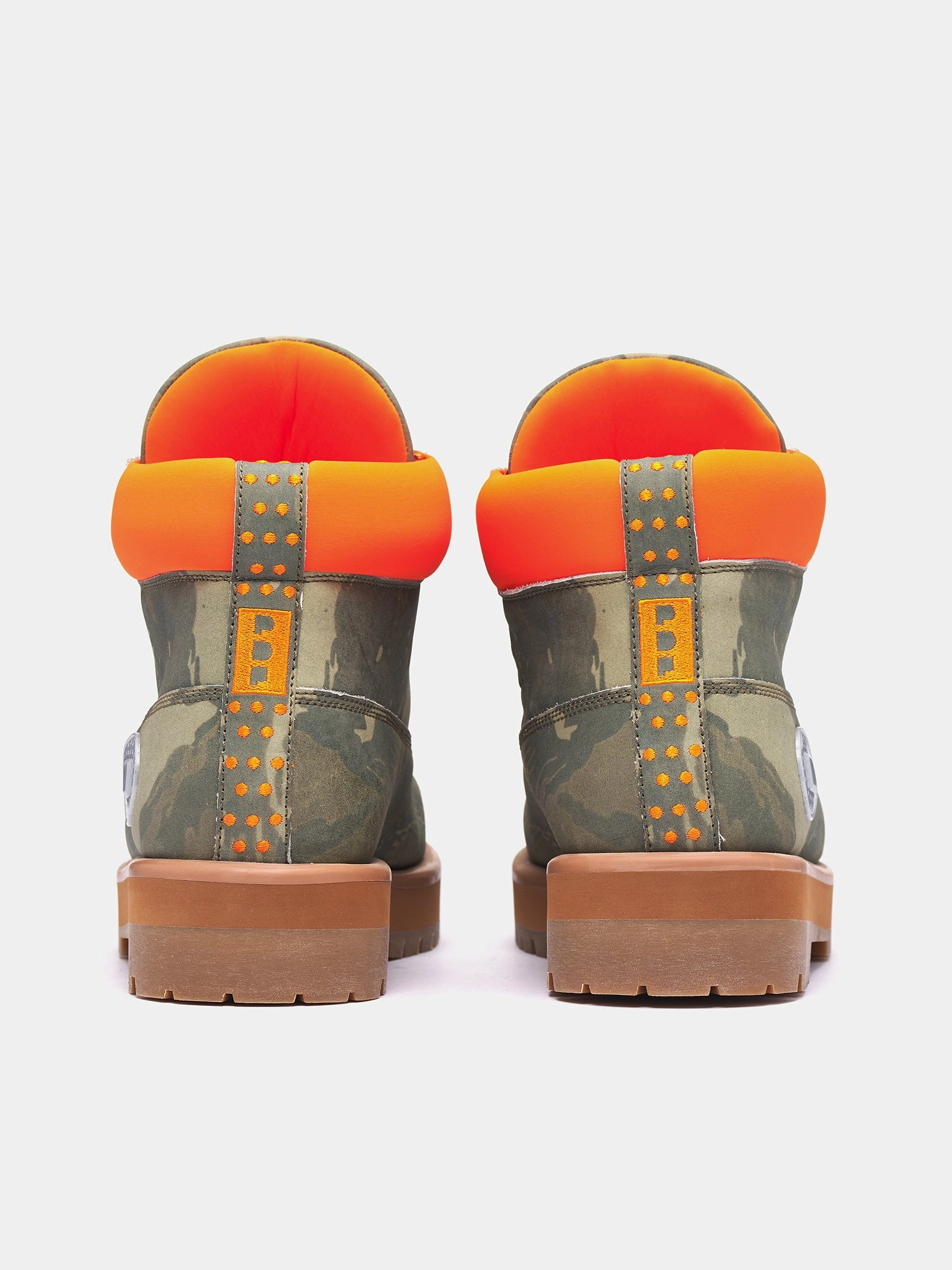 Strada Camo Boots (DFM45012S0007-CAMO-ORANGE)