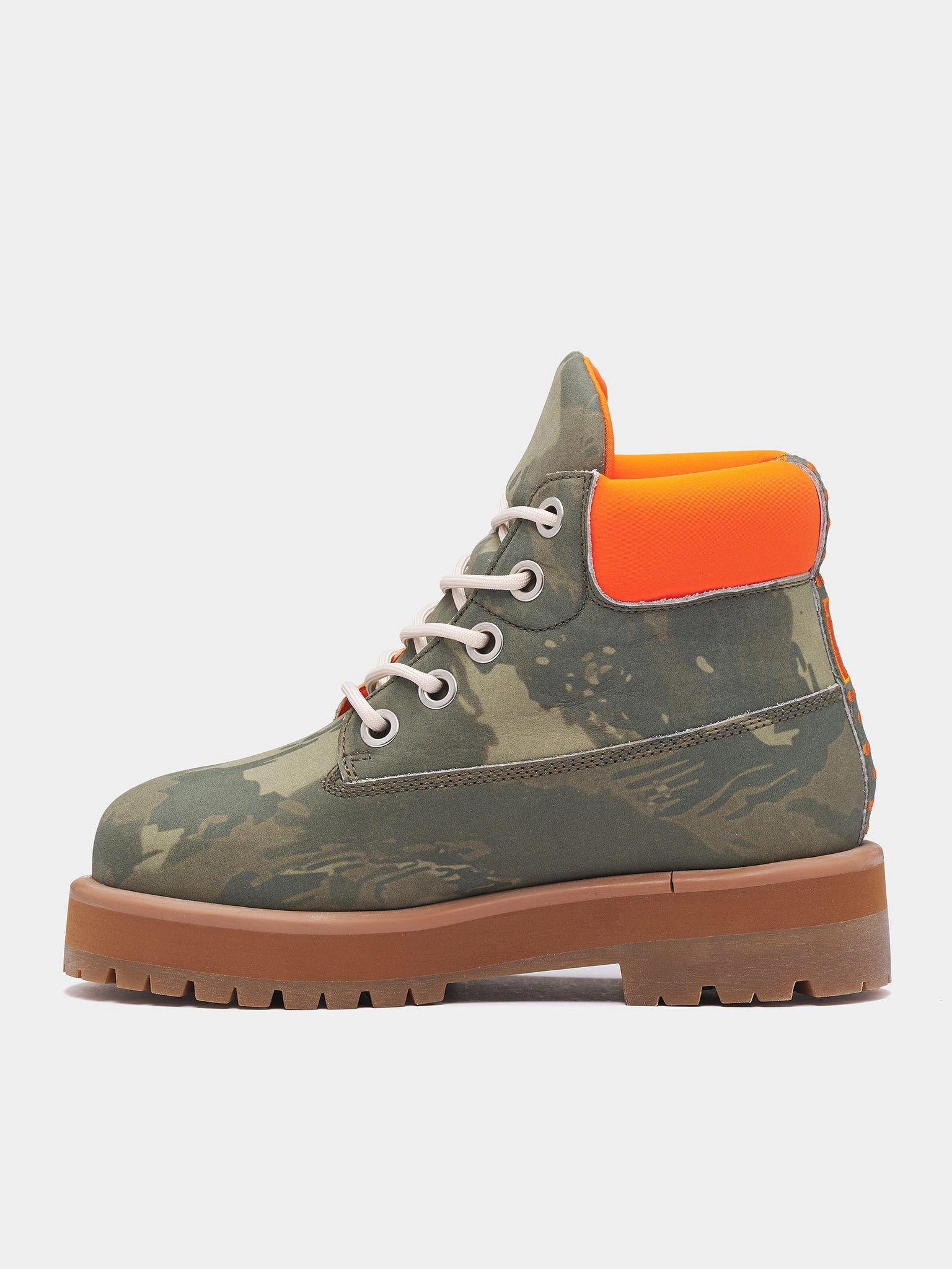 Strada Camo Boots (DFM45012S0007-CAMO-ORANGE)
