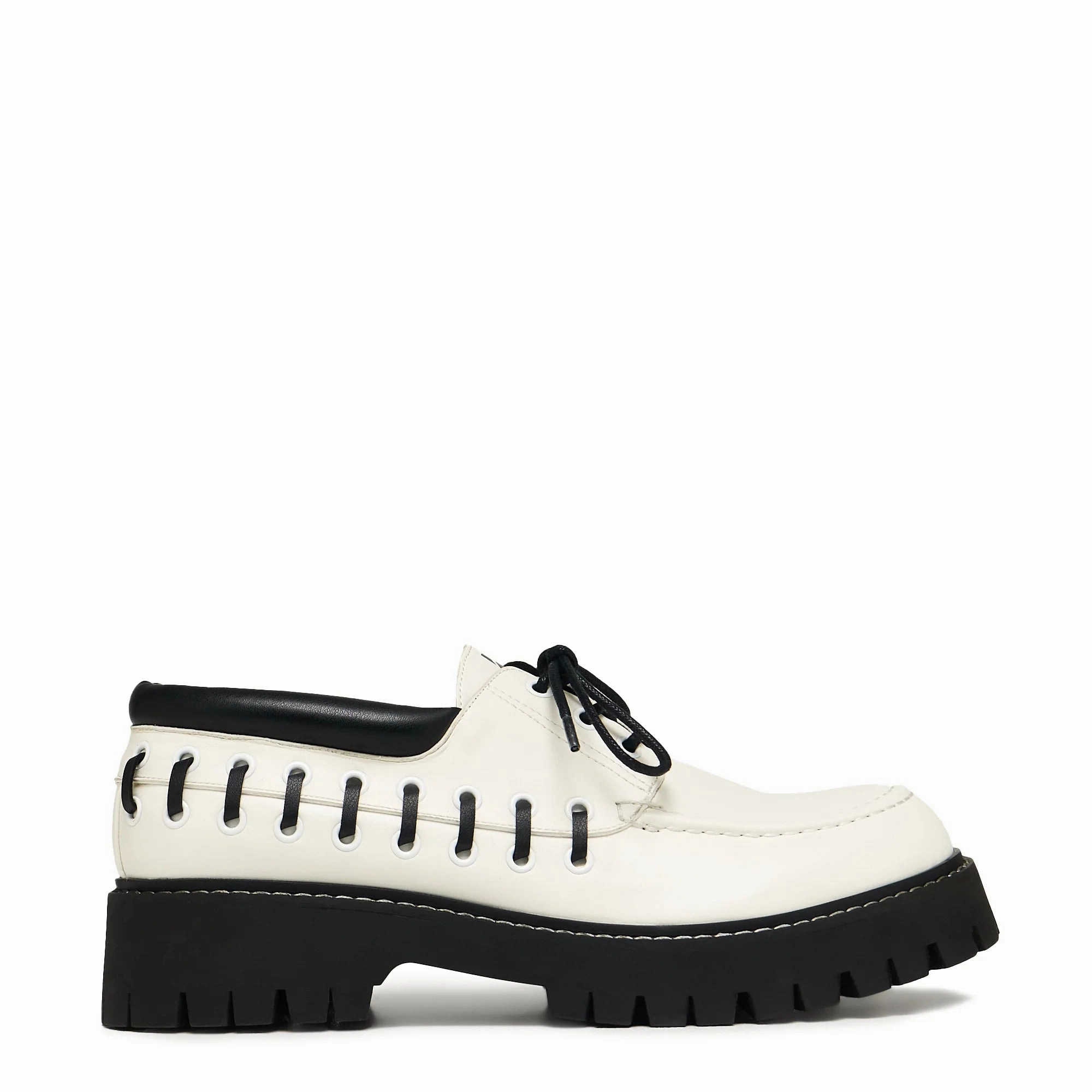 Tenar Men's Boat Shoes - Cream