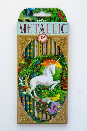 Unicorn Metallic Pencils
