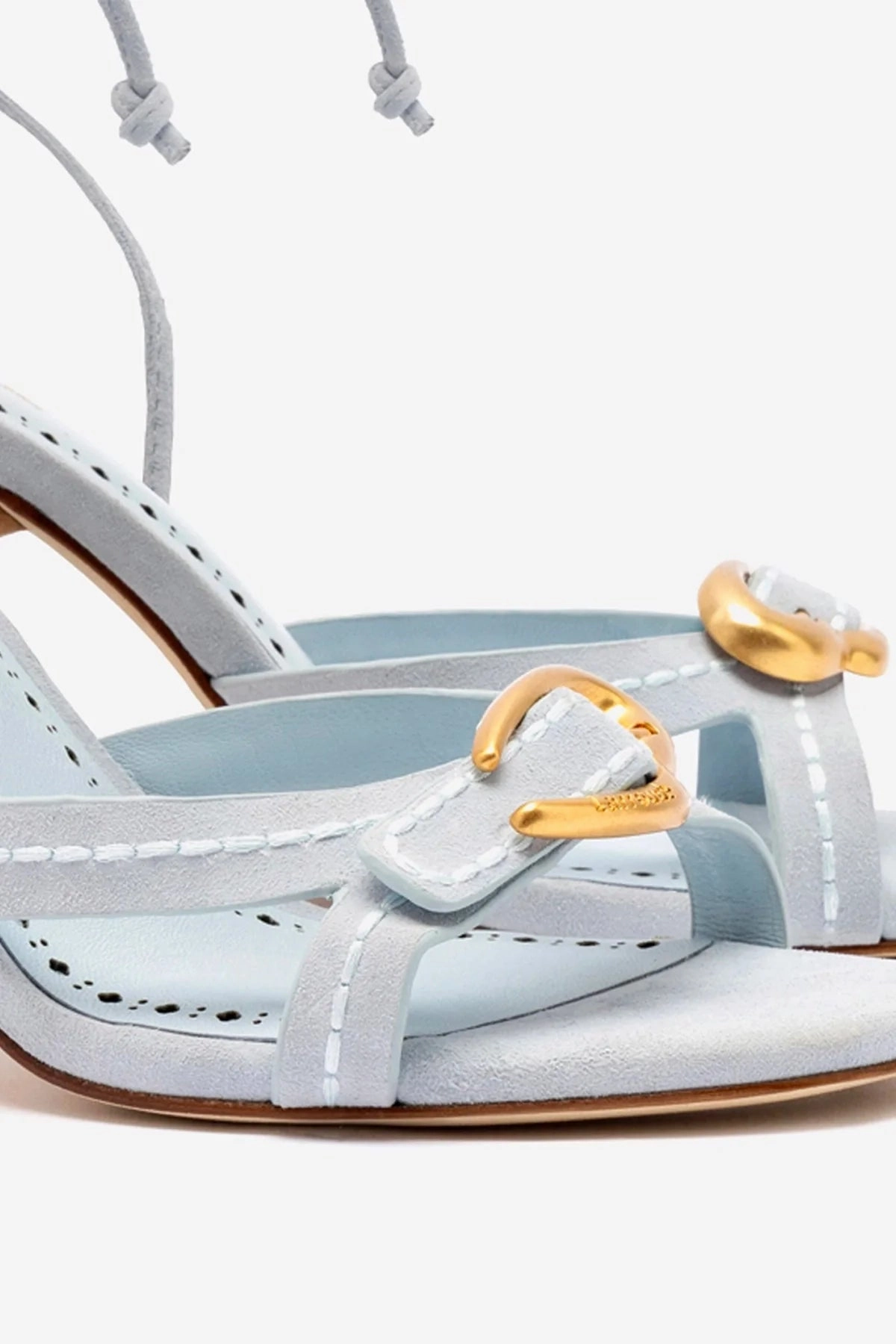 Verona Strappy Sandal In Maya Suede