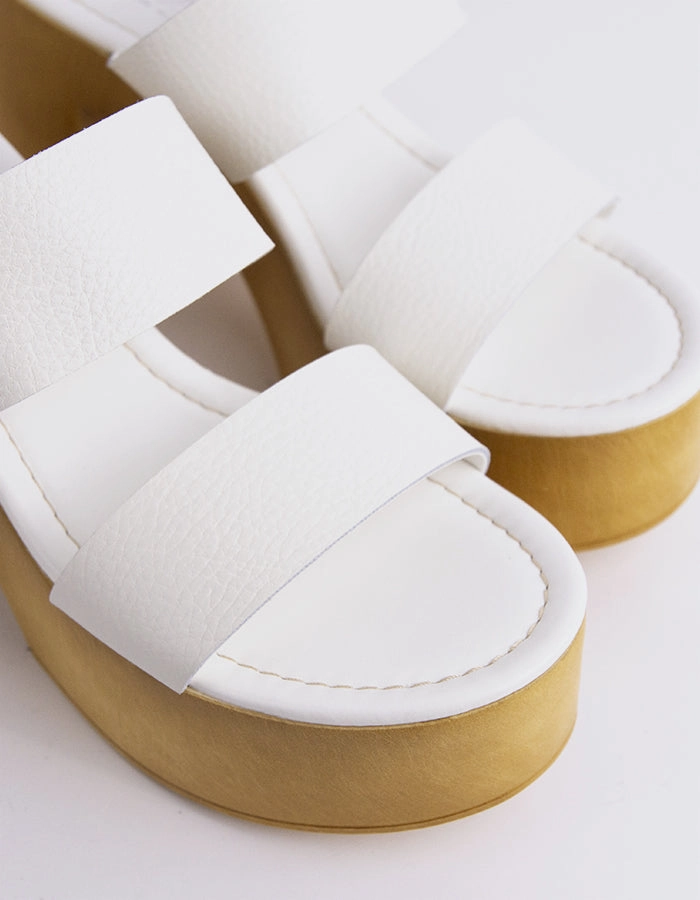 Vyronas White Leather