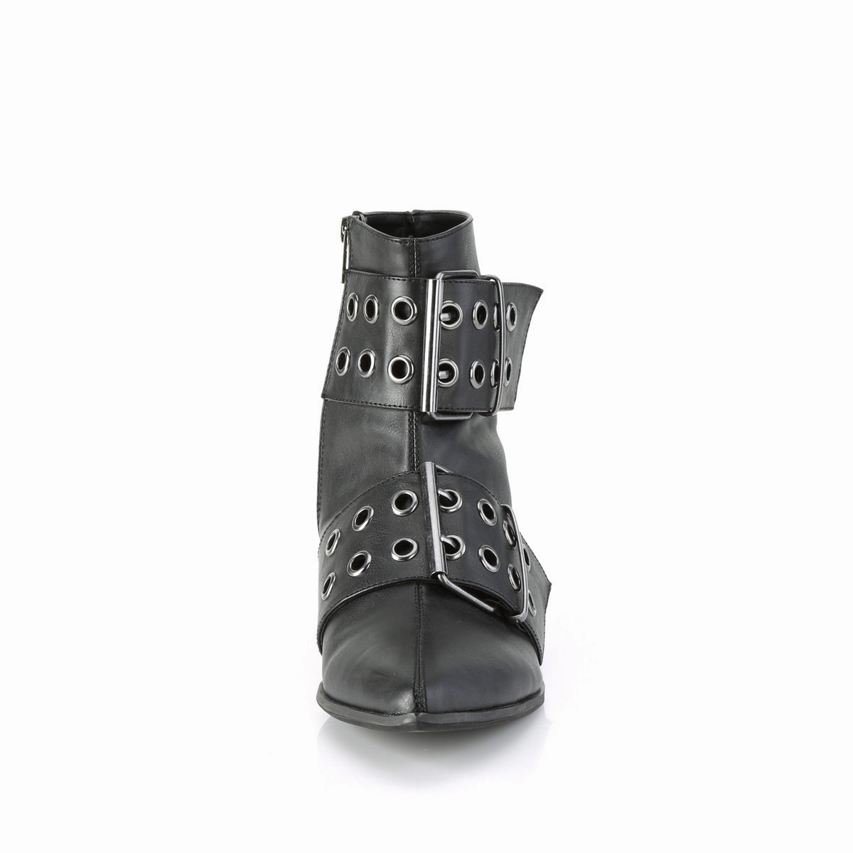 WARLOCK-55  Black Vegan Leather