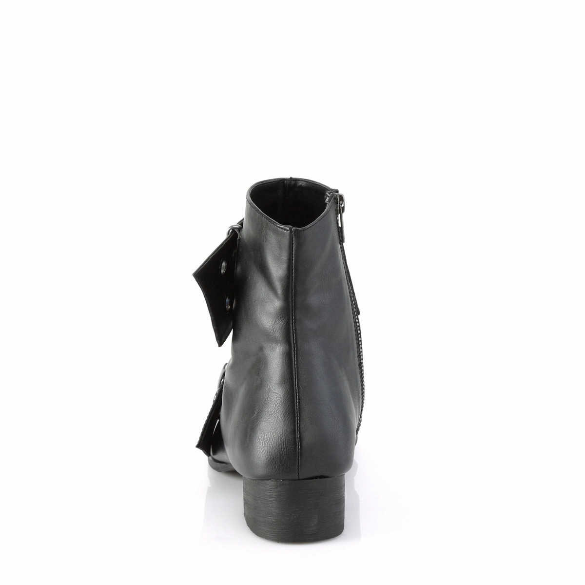 WARLOCK-55  Black Vegan Leather