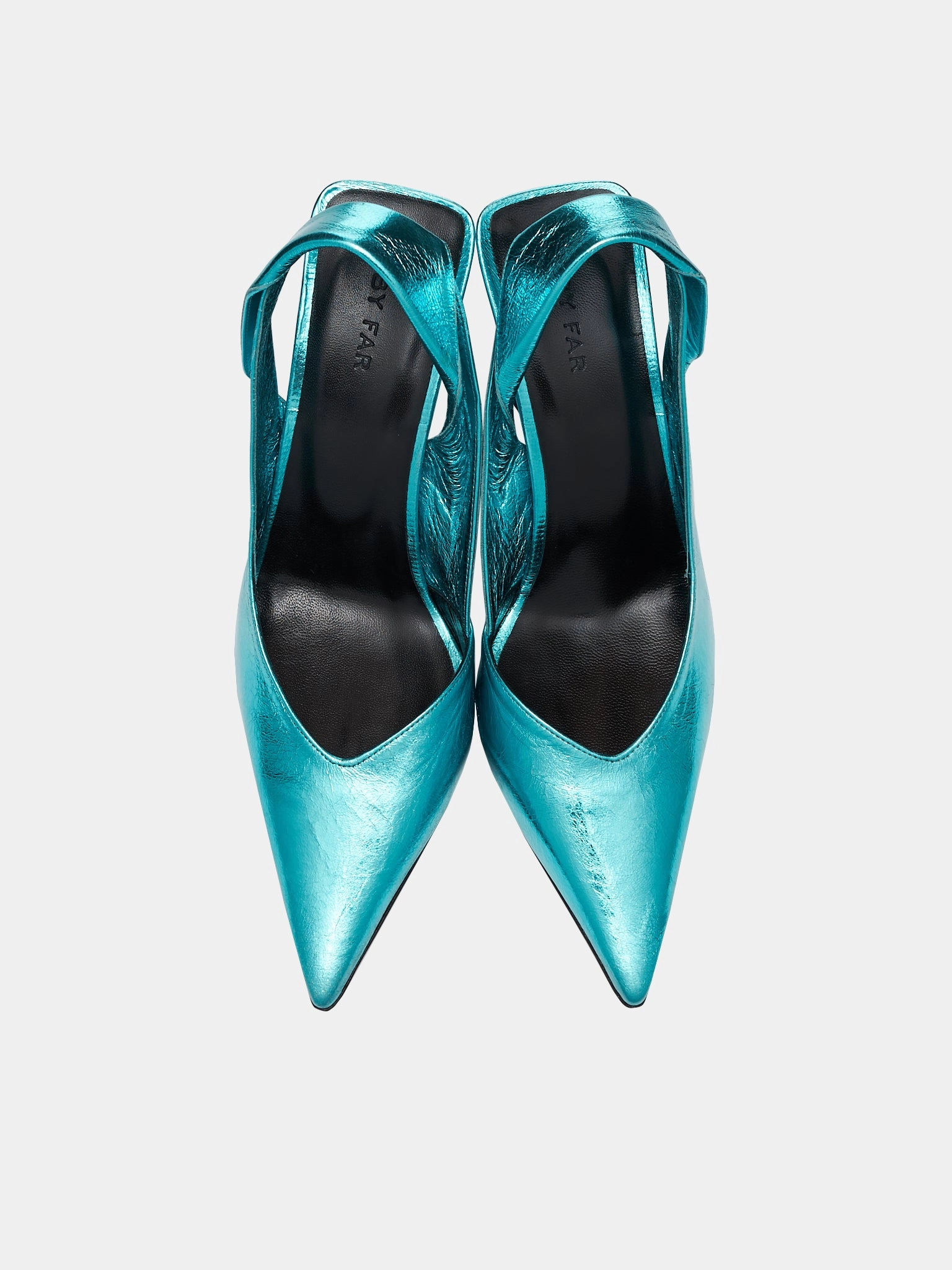 Yasha Heels (YASHA-METALLIC-LEATHER-AQUAMAR)
