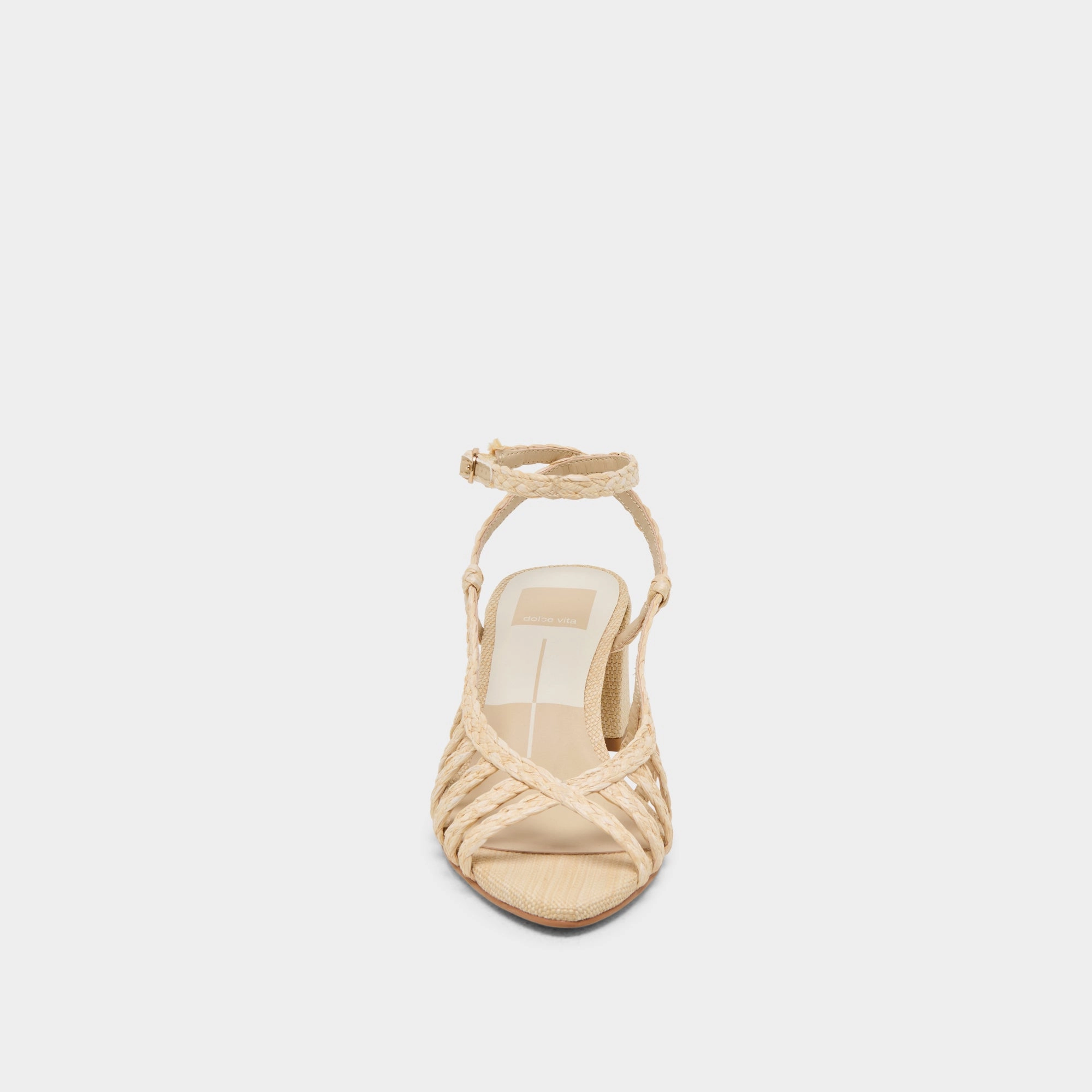 YASMIN HEELS NATURAL RAFFIA