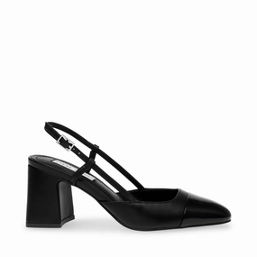 Zeina Pump BLACK LEATHER
